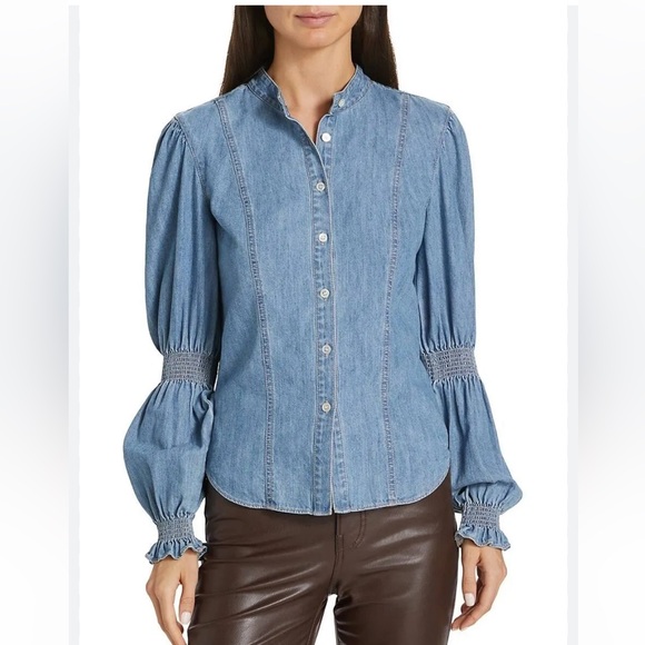 Veronica Beard Tops - NWT Veronica Beard Dalton top in mystic blue